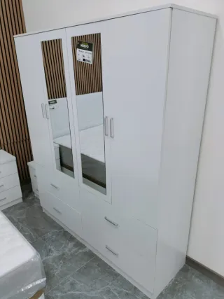 Armario 4 puertas melamina