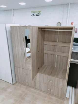 Armario 4 puertas melamina