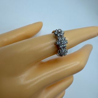 Anillo Oro 18kt Diamantes