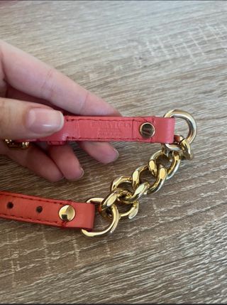 Pulsera Bimba y Lola Coral y Cadena Dorada