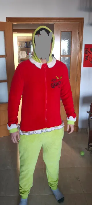 Pijama El Grinch Talla M