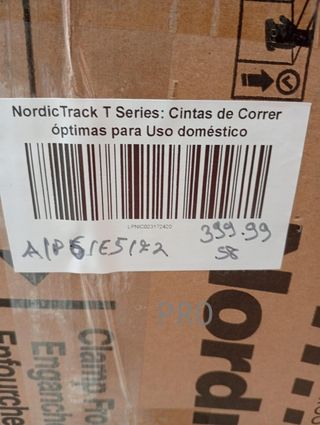 Cinta de Correr - T Series - NordicTrack