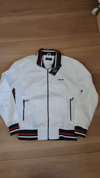 Chaqueta Tommy Hilfiger Impermeable Blanca