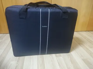 Cuna de viaje BabyBjörn + funda nórdica
