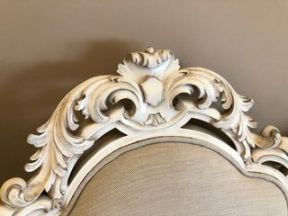 Sofá Isabelino Madera Maciza Tapizado