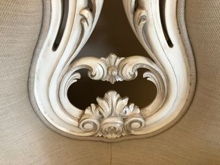 Sofá Isabelino Madera Maciza Tapizado