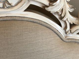 Sofá Isabelino Madera Maciza Tapizado