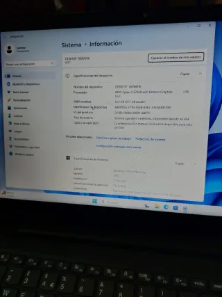 Lenovo Ryzen SSD Año2023