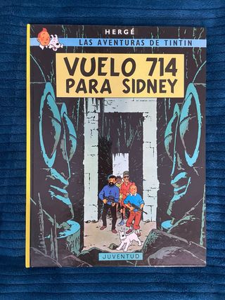 Cómic Tintín Vuelo 714 para Sidney