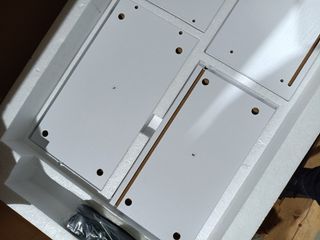 SONGMICS JBC61W - Espejo Joyero, Armario con LED, Organizador de Joyerías, Blanco