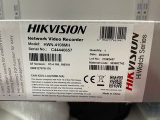 Videograbador Hikvision HWN-4108MH