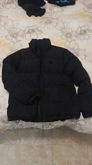 Chaquetón SikSilk Negro Talla S