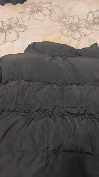 Chaquetón SikSilk Negro Talla S