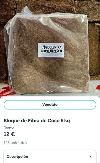 Lote Algarin 5 Bloques Fibra Coco