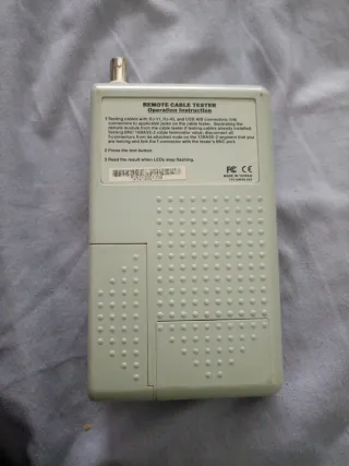 Probador de Cableado de Red RJ45/RJ11/USB BNC