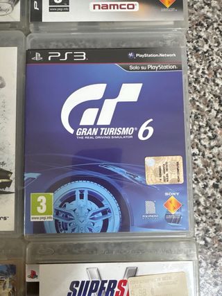 Lotto 6 videogiochi PS3 racing