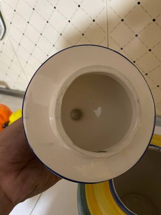 Vaso ceramica decorato