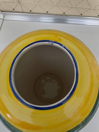 Vaso ceramica decorato