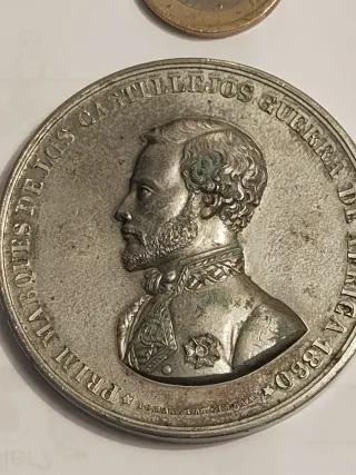Medalla General Prim 1860