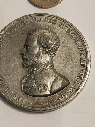 Medalla General Prim 1860