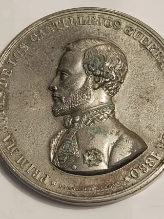 Medalla General Prim 1860
