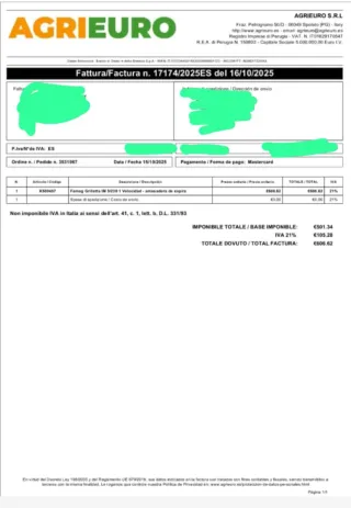 Amasadora industrial Fama Grilletta Nueva