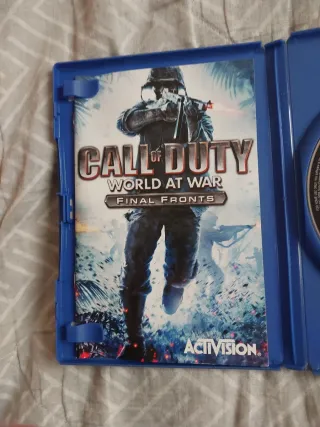 Call of Duty World at War Final Fronts PS2 PAL