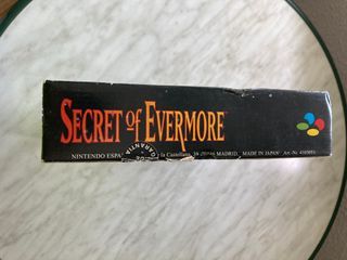 Secret of Evermore Caja Grande SNES PAL ESP