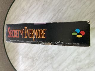 Secret of Evermore Caja Grande SNES PAL ESP