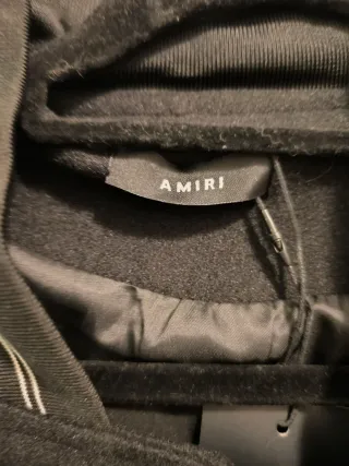 Chaqueta Amiri Talla L Negra y Roja