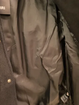 Chaqueta Amiri Talla L Negra y Roja