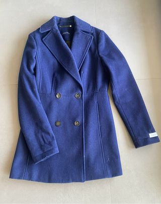 Abrigo CK azul