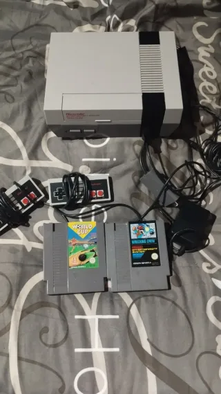 Nintendo NES Completa + 2 Juegos