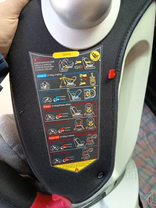 Silla de coche para bebé con Isofix