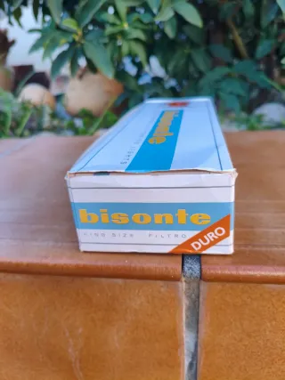 Estuche antiguo Bisonte - Diseño gráfico