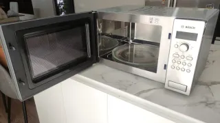 Microondas Bosch Acero Inoxidable