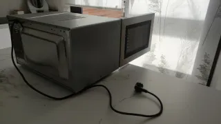 Microondas Bosch Acero Inoxidable