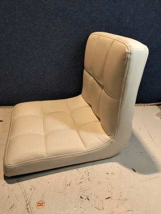 Set di 2 Sgabelli da Bar Bianchi Regolabili LJB64W