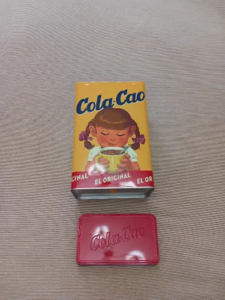 Lata metallica Cola-Cao Originale