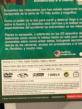 Perdidos DVD T1-3