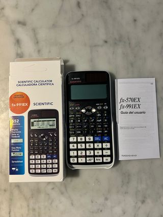 Calculadora Científica Casio fx-991EX Blanca