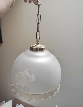 Lampada a sospensione vintage