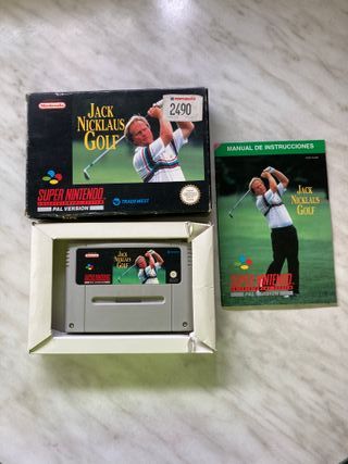 Jack Nicklaus Golf SNES PAL