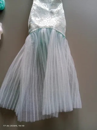 Vestido Barbie con bolso y zapatos