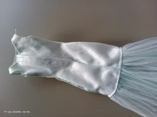 Vestido Barbie con bolso y zapatos