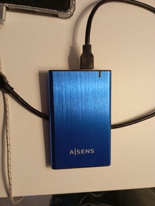 Disco Duro Externo 1TB AiSens Azul