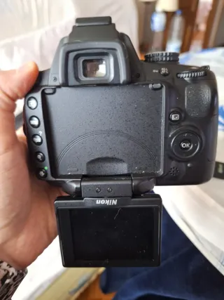 Cámara Nikon D5000 Negra