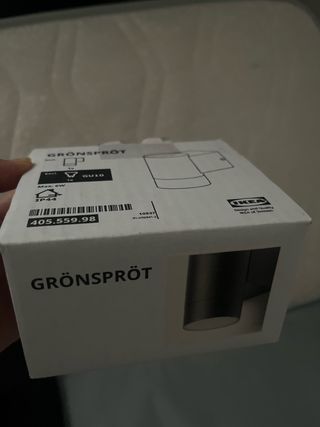 Lámpara IKEA GRÖNSPROT GU10