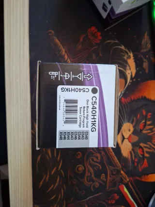 Cartucho Tóner Negro Lexmark C540H1KG rendimiento