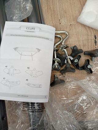 Hamaca para jardín - multicolor - CCLIFE